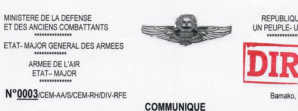 Organisation du test psychotechnique Air 2025 - FAMa